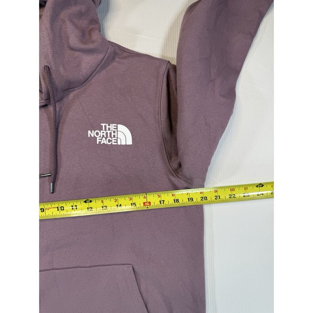 The North Face Men’s Pullover Hoodie Small Mauve Graphic Back Logo - Picture 5 of 8